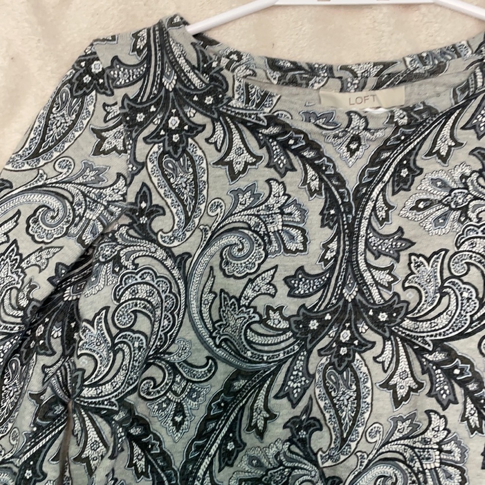 Printed thin sweater - Picture 2 of 4